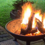 Feuerstelle im Garten