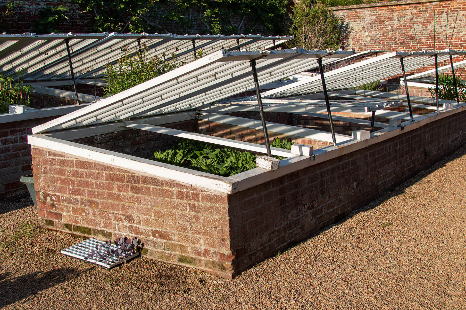Massives Frühbeet geklinkert